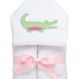 3 Marthas 3 Marthas Pink Alligator Everykid Towel