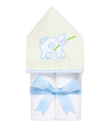 3 Marthas 3 Marthas Blue Cow Everykid Towel