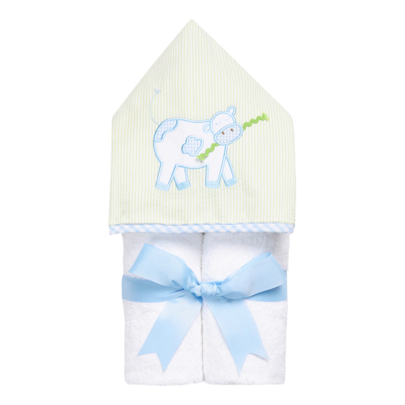 3 Marthas 3 Marthas Blue Cow Everykid Towel