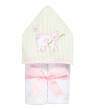 3 Marthas 3 Marthas Pink Cow Everykid Towel