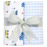 3 Marthas 3 Marthas Dump Truck Set of Two Burp Cloths