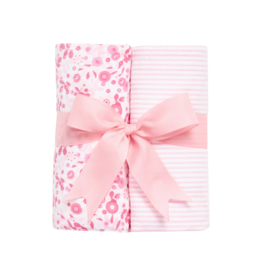 3 Marthas 3 Marthas Flamingo Set of Two Burp Cloths