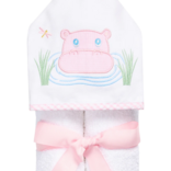 3 Marthas 3 Marthas Pink Hippo Everykid Towel