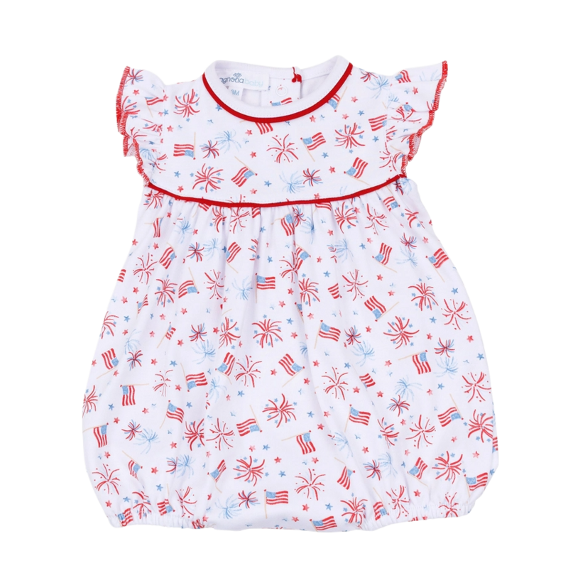 Magnolia Baby Magnolia Baby A Sparkly Fourth Flutters Bubble