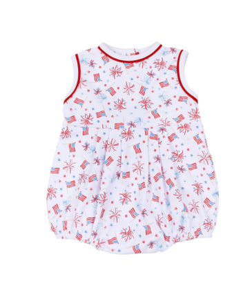 Magnolia Baby Magnolia Baby A Sparkly Fourth Sleeveless Bubble