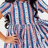 Mila & Rose Mila & Rose All-American Girl Pocket Twirl Dress