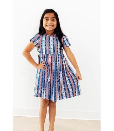 Mila & Rose Mila & Rose All-American Girl Pocket Twirl Dress