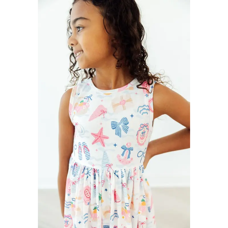 Mila & Rose Mila & Rose Seaside Sweetheart Tank Twirl Dress