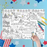 America 250 Coloring Placemats