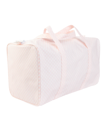 Apple of My Isla Apple of My Isla The Duffle Bag - Pink Gingham