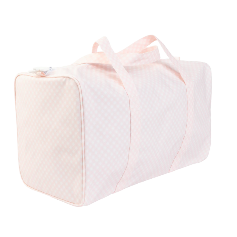 Apple of My Isla Apple of My Isla The Duffle Bag - Pink Gingham