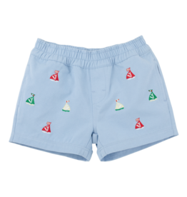 The Beaufort Bonnet Company TBBC Critter Sheffield Shorts - BSB/Sailboats