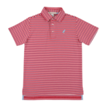 The Beaufort Bonnet Company TBBC Prim & Proper Polo - Sumner Country Stripe/RR/BSB