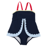 The Beaufort Bonnet Company TBBC Stratford Scallop Swimsuit - NN/RR/BSB/LWY