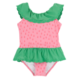 The Beaufort Bonnet Company TBBC Sandy Swimsuit - Suffolk Seeds/Gibson Island Green