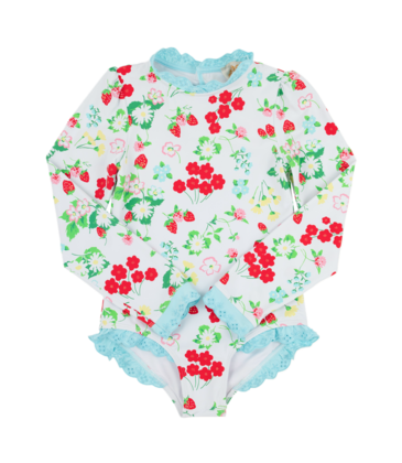 The Beaufort Bonnet Company TBBC Sarasota Surf Suit - Berry Sweet/Belhaven Blue