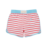 The Beaufort Bonnet Company TBBC Tanner Trunks - Richmond Red Stripe/Belhaven Blue
