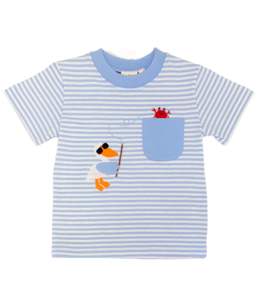 Luigi Luigi Pelican Fishing T-Shirt