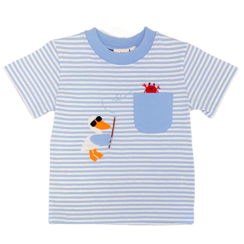 Luigi Luigi Pelican Fishing T-Shirt