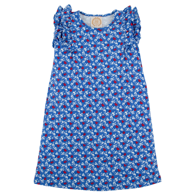 The Beaufort Bonnet Company TBBC Ruehling Ruffle Dress - Potomac Petals