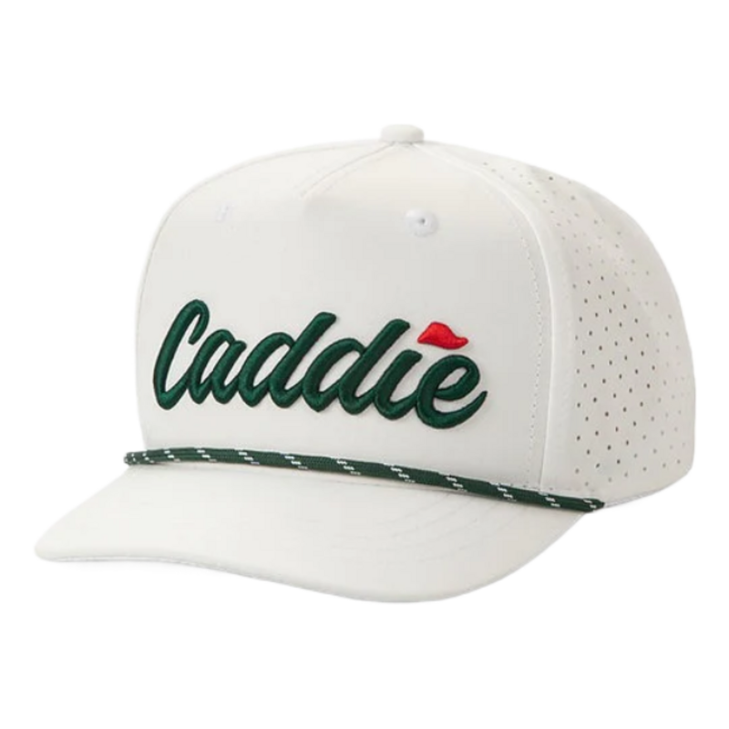 Caddie Caddie Performance Rope Hat - White/Green