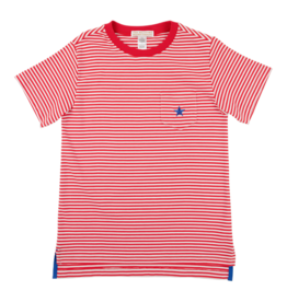 The Beaufort Bonnet Company TBBC Carter Crewneck - RR Stripe/Rockefeller Royal Star