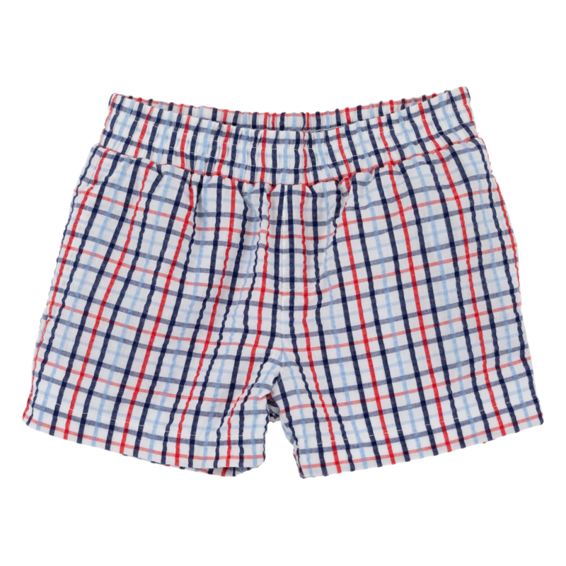 The Beaufort Bonnet Company TBBC Seersucker Sheffield Shorts - Pierce Mill Plaid