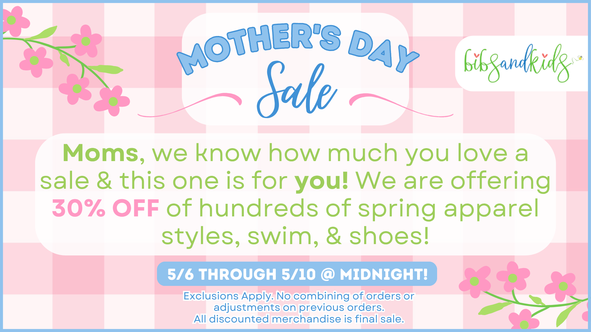 Mother's Day Sale