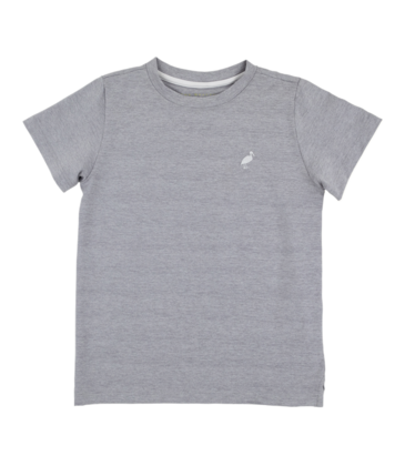 The Beaufort Bonnet Company TBBC Prepletic Carter Crewneck - Grantley Gray Heathered/WAW