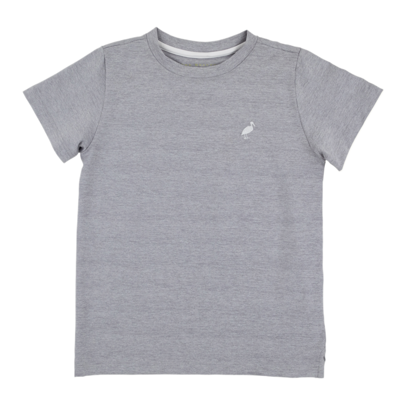 The Beaufort Bonnet Company TBBC Prepletic Carter Crewneck - Grantley Gray Heathered/WAW