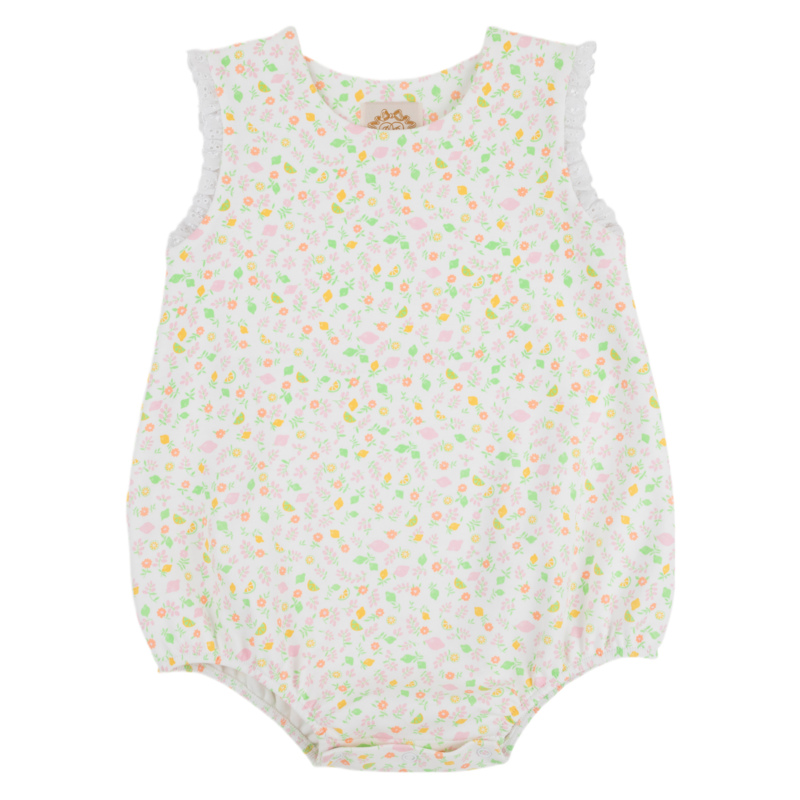 The Beaufort Bonnet Company TBBC Brooksy Bubble - Citrus Style/Worth Ave White