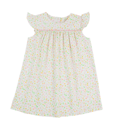 The Beaufort Bonnet Company TBBC Dowell Day Dress - Citrus Style/Pier Party Pink