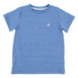 The Beaufort Bonnet Company TBBC Prepletic Carter Crewneck - Sunrise Blvd Blue Heathered/WAW