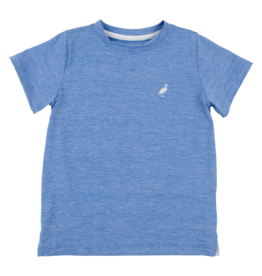 The Beaufort Bonnet Company TBBC Prepletic Carter Crewneck - Sunrise Blvd Blue Heathered/WAW