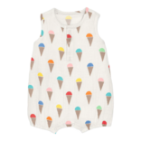 Primary Primary Rainbow Scoops Bubble Shortie