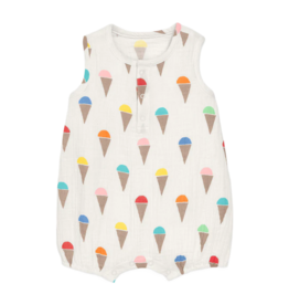 Primary Primary Rainbow Scoops Bubble Shortie