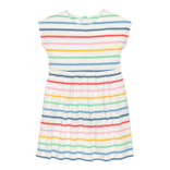 Primary Primary Rainbow Stripe Backyard Dress