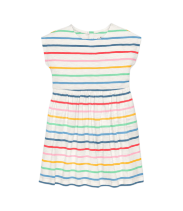 Primary Primary Rainbow Stripe Backyard Dress