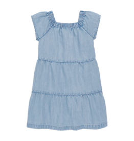 Primary Primary Chambray Picnic Dress