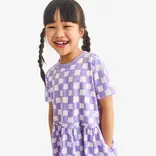 Primary Primary Iris Check Easy Dress