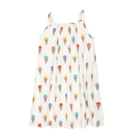 Primary Primary Rainbow Scoops Tank Dress