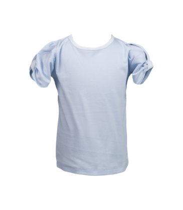 The Proper Peony *Pre-Order* The Proper Peony Light Blue Twist Shirt