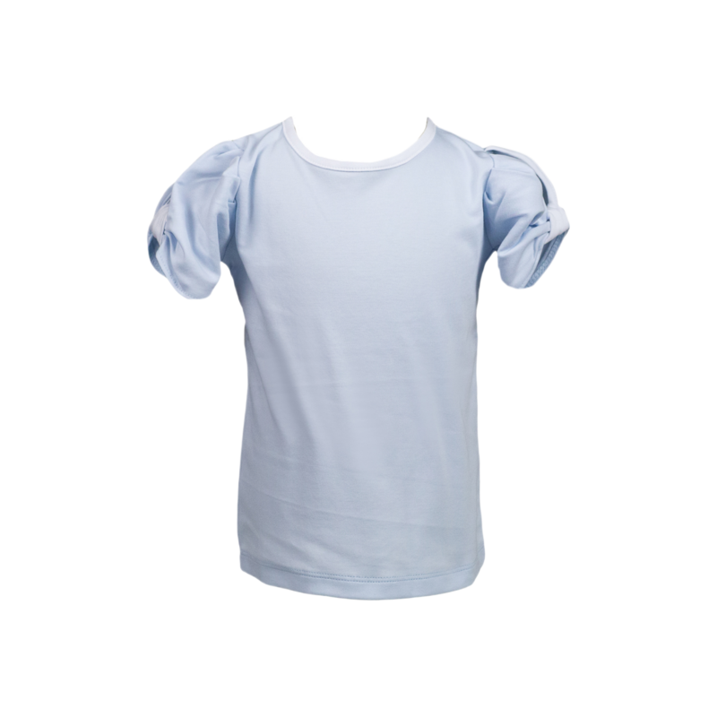 The Proper Peony *Pre-Order* The Proper Peony Light Blue Twist Shirt