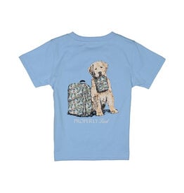 Properly Tied Properly Tied Light Blue Tee - Study Buddy