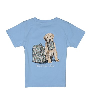 Properly Tied Properly Tied Light Blue Tee - Study Buddy