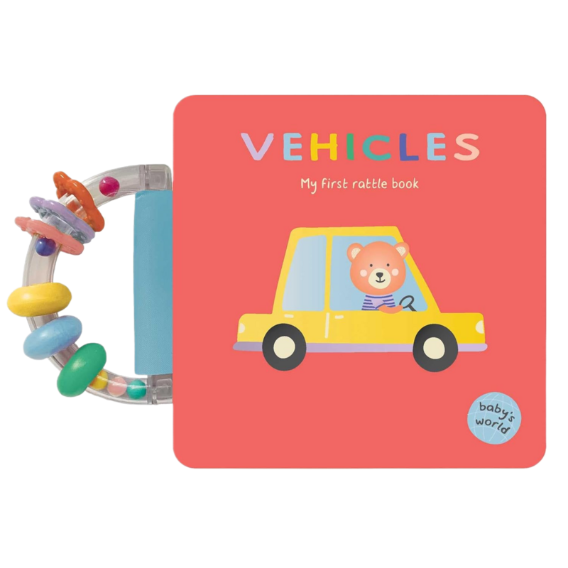 Vehicles My First Rattle Book