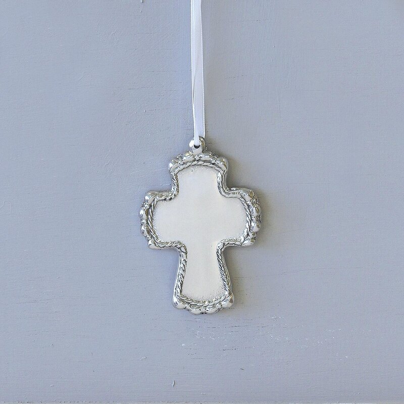 Beatriz Ball Cord Cross Ornament