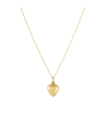 enewton enewton egirl 14" Necklace Gold - Love Plush Small Gold Charm
