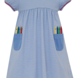 Claire & Charlie Claire & Charlie Crayon Pockets Dress