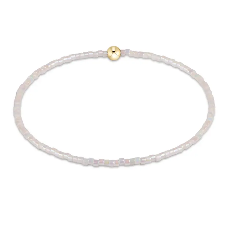 enewton enewton egirl Hope Classic Bracelet - Silky White